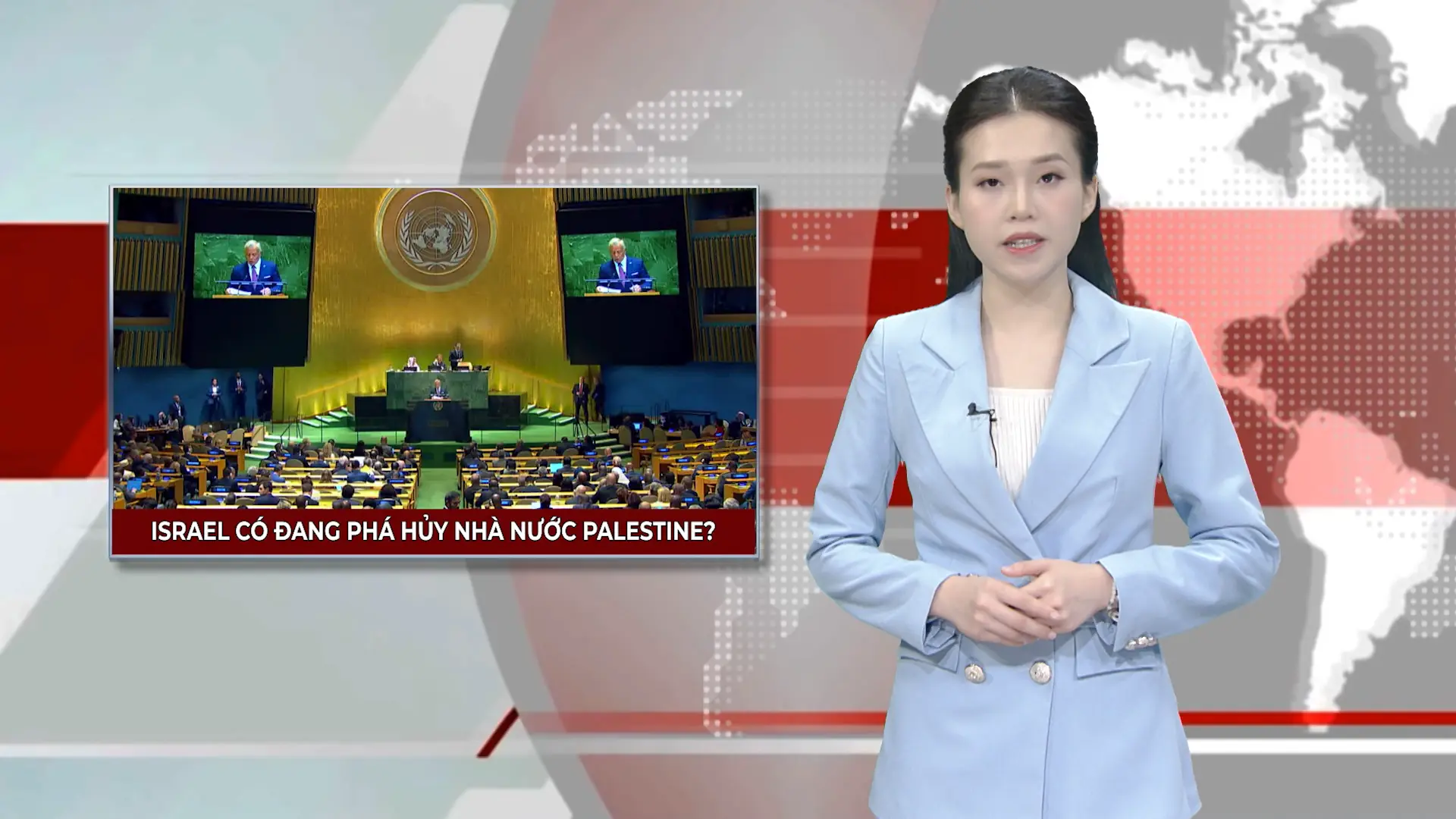 Israel có đang phá hủy nhà nước Palestine? | Nhìn ra thế giới | 23/09/2025